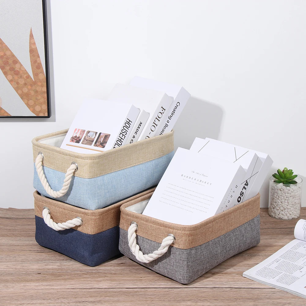 Folding Linen Organizer Box