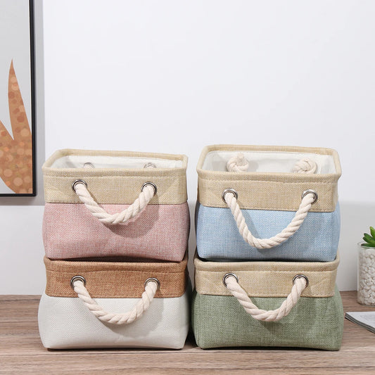 Folding Linen Organizer Box